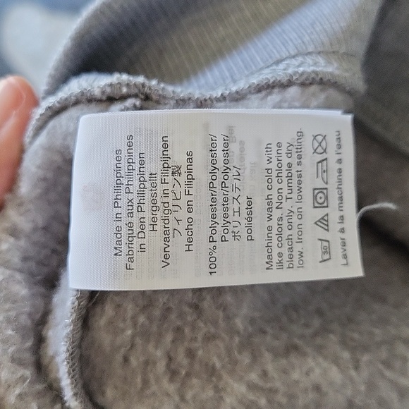 Crewcuts Light Gray Unisex Sweater Fleece Vest Sz3 - Picture 4 of 4